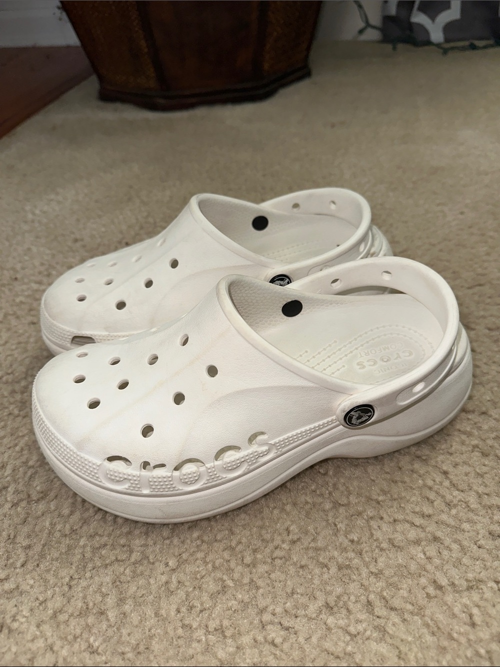 CROCS Kids Classic Clog - White